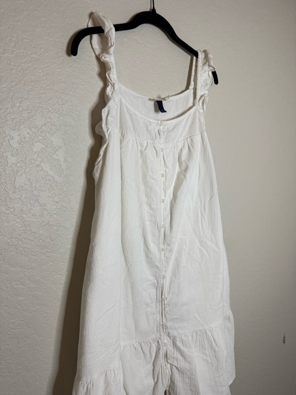 Universal Thread White Button-Front Sundress with Twisted Straps - Picture 2 of 10